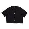 lily morgan Women's Plus Crinkle Knit Blouse