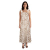 mySTYLE Women’s Smocked Shoulder Tie Midi Dress