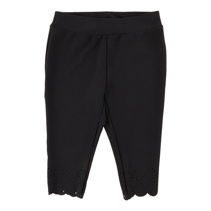 lily morgan Women's Plus High-Rise Side Detail Capris