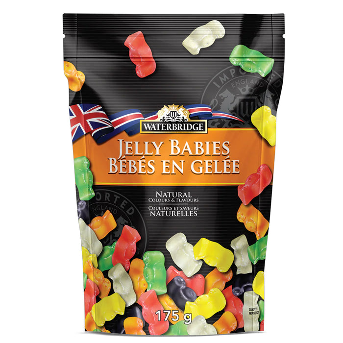Bonbons gélifiés Waterbridge Jelly Babies, 175 g