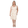 mySTYLE Women's Plus Smocked Dress