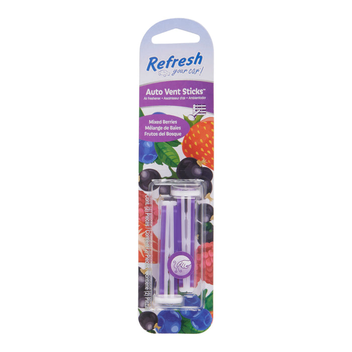 Car Vent Freshener, Mixed Berry, 2-Pack