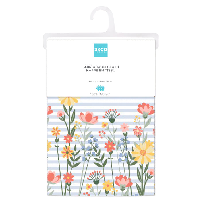 Printed Tablecloth, 60-in x 84-in.