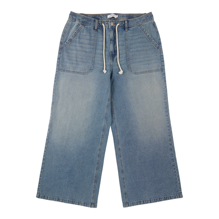 Pantalon en denim à cordon Ibiza taille plus mySTYLE pour femmes