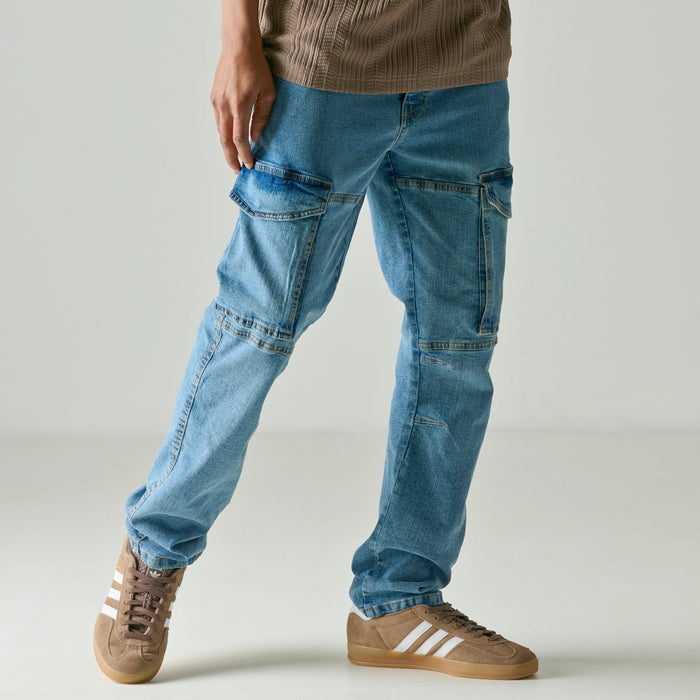 Modern Ridge Men's Cargo Jeans