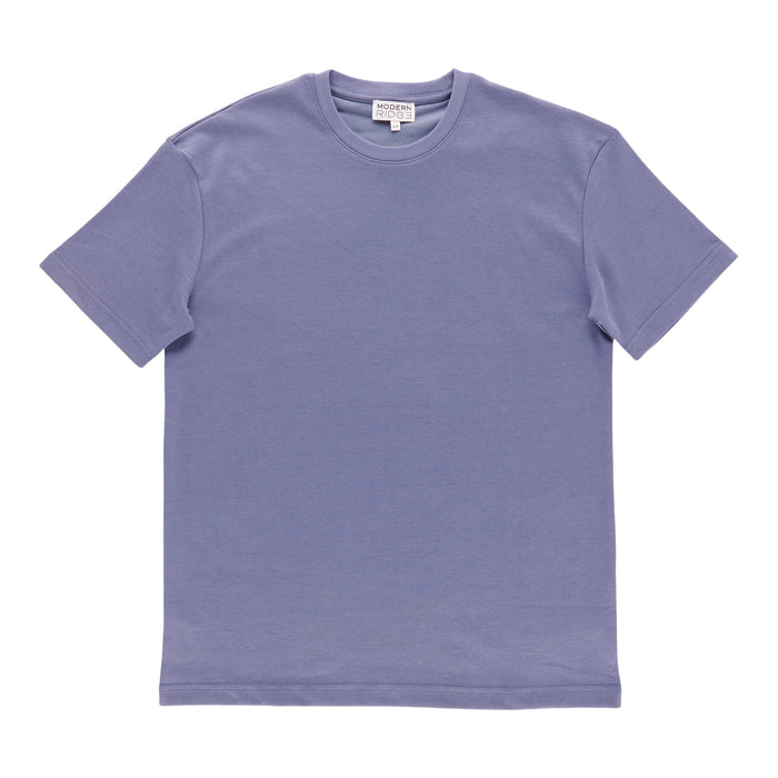 T-shirt carré en coton à manches courtes Modern Ridge pour hommes