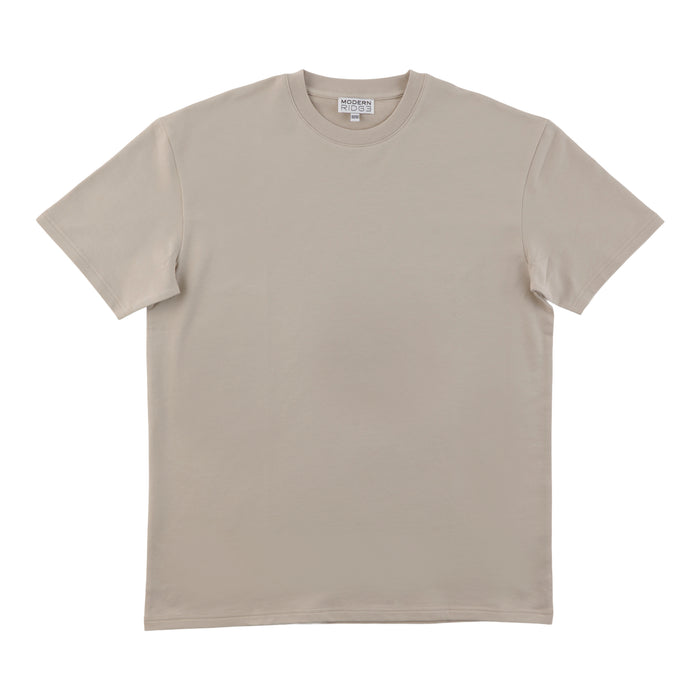 Modern Ridge Men's Suede Short Sleeve Boxy T-Shirt