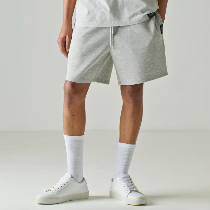 Modern Ridge Men's Knit Drawstring Waist Pull-On Scuba Shorts