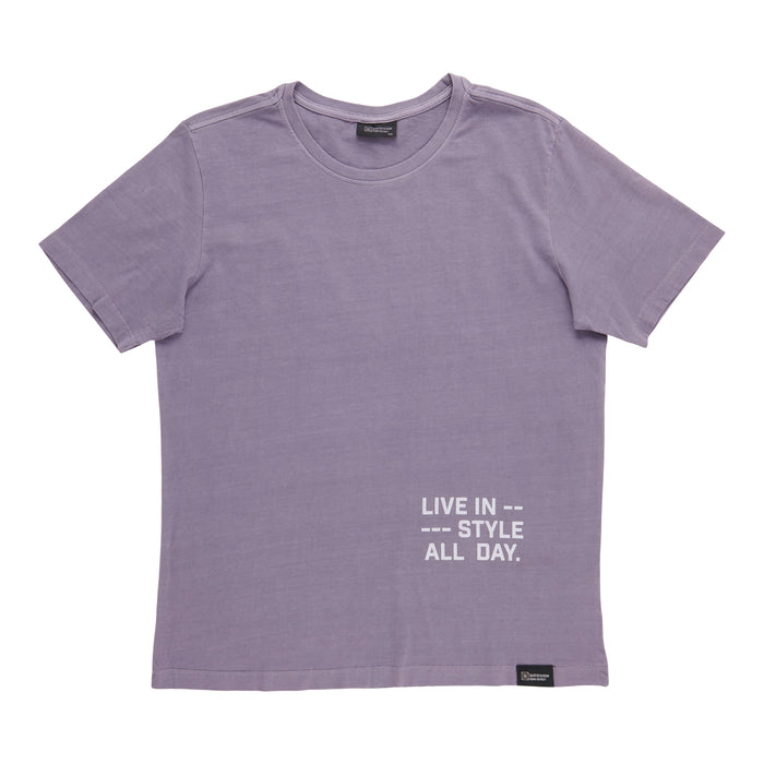 Modern Ridge Men's Pigment Wash Crew Neck T-Shirt