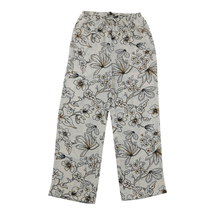 Pantalon imprimé à enfiler à motif hachuré croisé lily morgan pour femmes