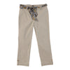 lily morgan Women's Cropped Pull-On Pants with Satin Sash