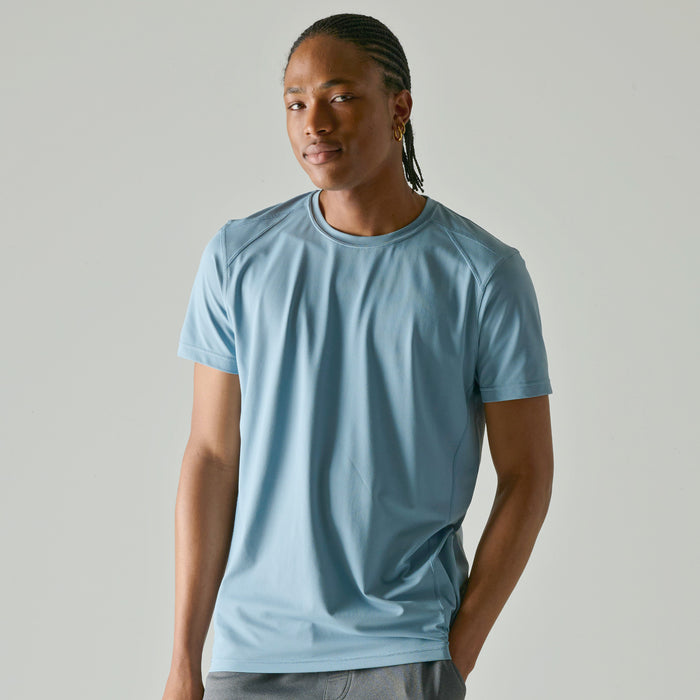 ACX Active Men's Textured Crew Neck T-Shirt