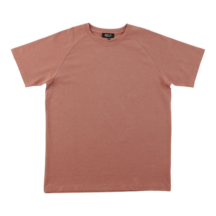 T-shirt texturé à manches courtes ACX Active pour hommes