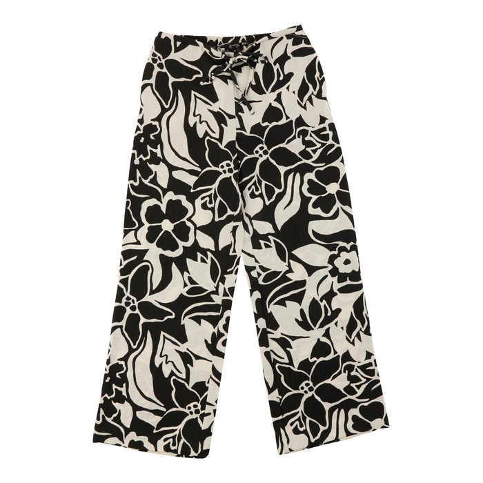 Pantalon imprimé aéré à jambe large lily morgan pour femmes