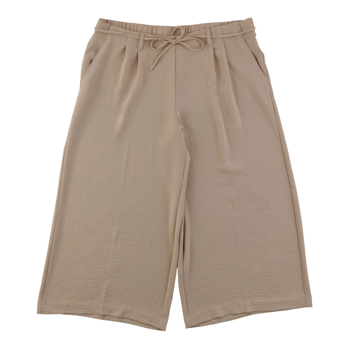 lily morgan Women's Plus Cropped Airflow Pants with Belt