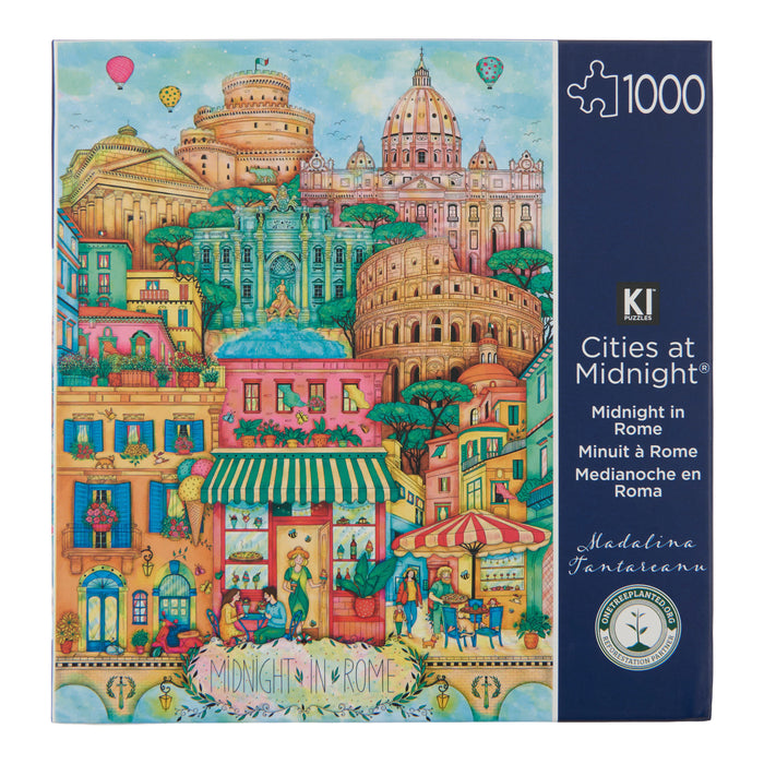 Casse-tête Cities at Midnight, 1000 pièces, assortiment