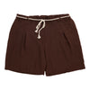 Short à enfiler de couleur unie avec ceinture en corde taille plus lily morgan pour femmes