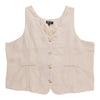 lily morgan Women's Plus Linen-Like Vest