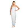 Robe imprimée en dentelle avec volants lily morgan pour femmes