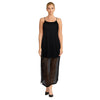 lily morgan Women's Mesh Midi Dress