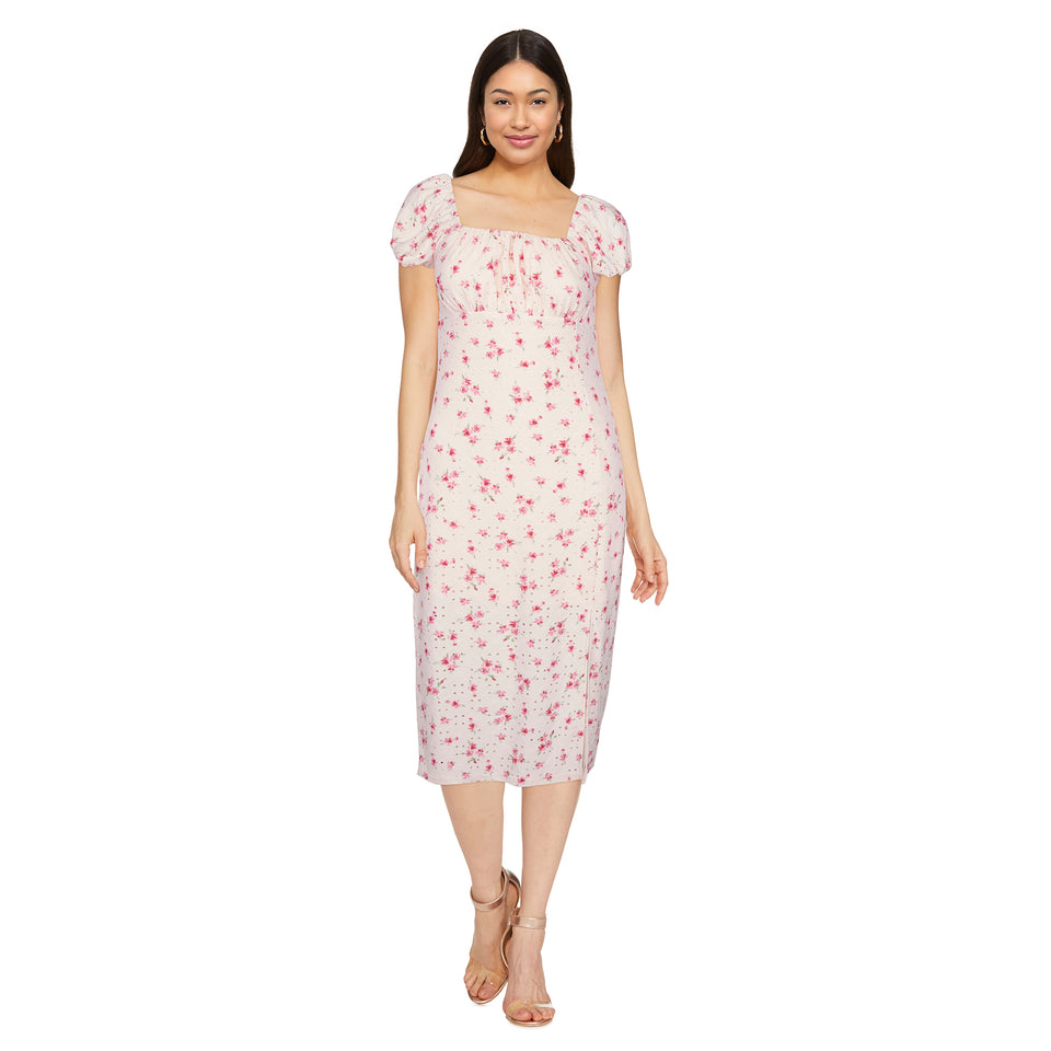lily morgan Women's Printed Eyelet Midi Dress Giant Tiger lily morgan Women's Printed Eyelet Midi Dress Giant Tiger
