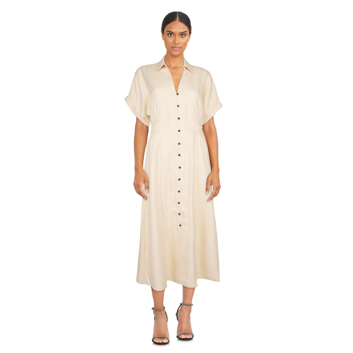 lily morgan Women's Midi Shirt Dress