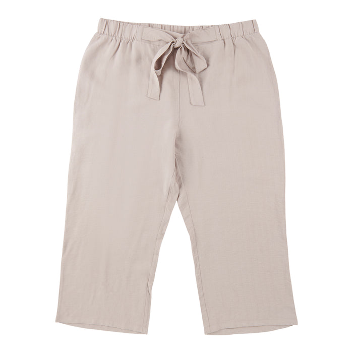Pantalon noué à l’avant à jambe large taille plus lily morgan pour femmes