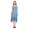 lily morgan Women's Printed Hi-Low Midi Dress