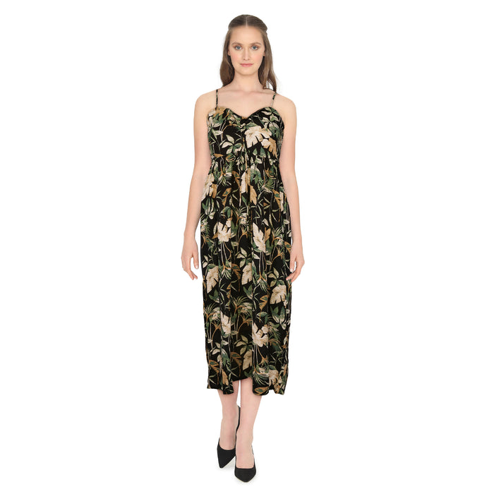 lily morgan Women’s Floral Strappy Midi Dress