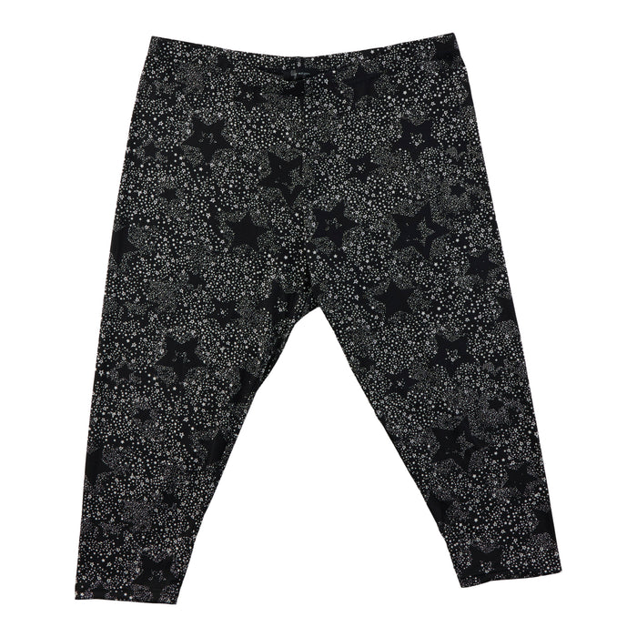 lily morgan Women's Plus Soft-Knit Capri Leggings