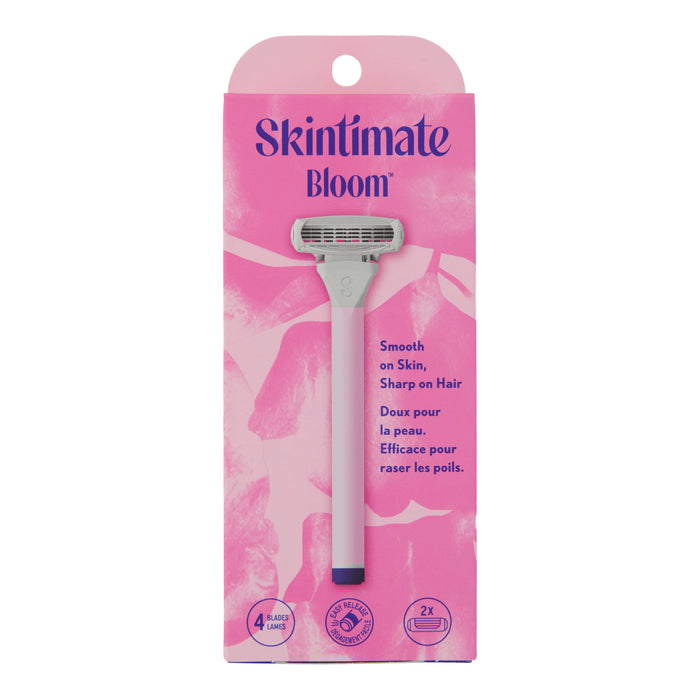 Skintimate 4 Blade Razor, Bloom