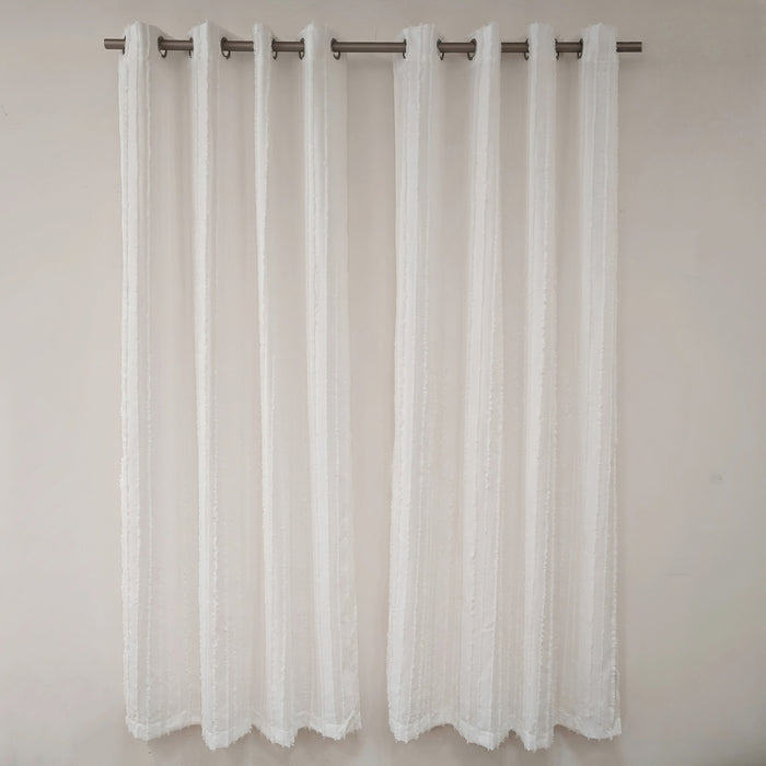 Rideau en jacquard texturé HomeStyles, 52 po x 84 po