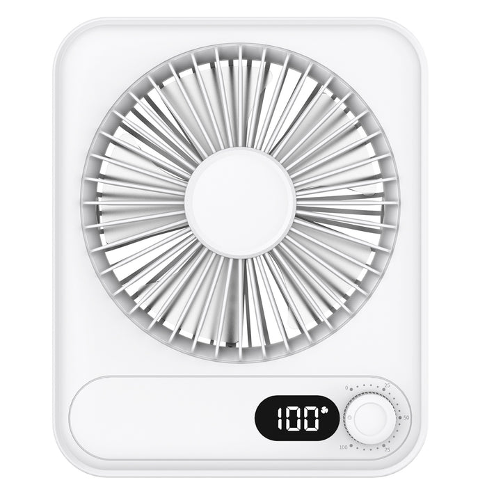 Desk Fan, Assorted, 5.3-in x 1.5-in x 6.5-in.