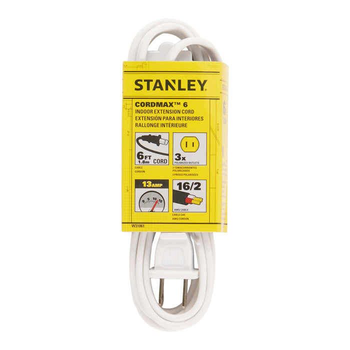 Stanley Indoor Extension Cord, 6-ft.