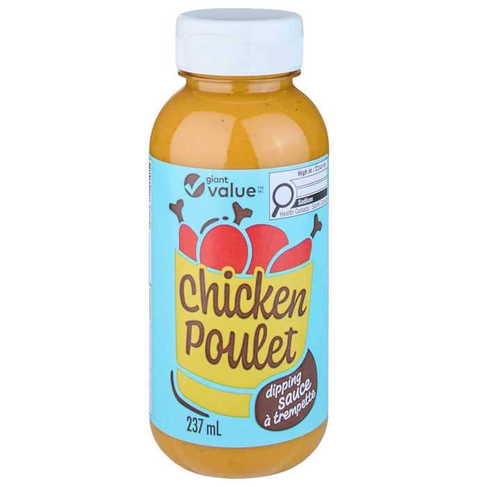 Sauce pour poulet Giant Value, 237 ml
