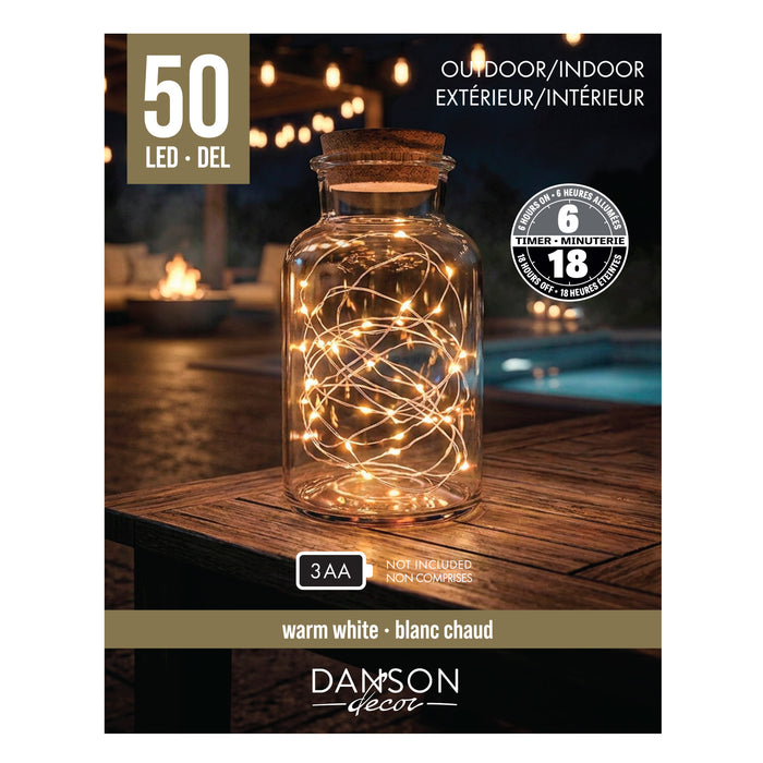 Festive Living 50 LED Micro-Dot Fair Lights