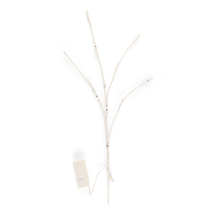 Branche de bouleau à DEL artificielle Festive Living, 22 po