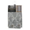 Jacquard Embroidered Dyed Curtain with Grommets, 54-in x 96-in.