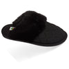 Fruit of the Loom Women's Faux Fur Jersey Slippers