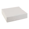 Ensemble de draps riches en coton HomeStyles, grand lit, blanc, 4 pièces
