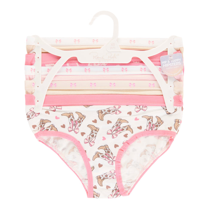Toddler Girls' Hipster Underwear, 5-Pack