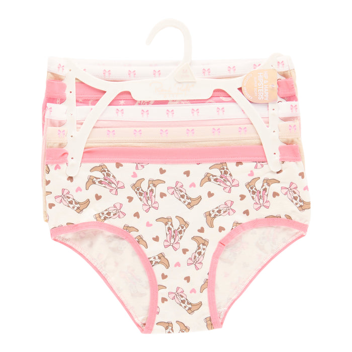 Girls' Allison Hipster Underwear, 5-Pack