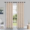 Rideau obscurcissant d'aspect lin, assortiment, 54 po x 84 po