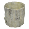 Terracotta Birch Planter, 6.5-in x 6.5-in x 6.5-in.