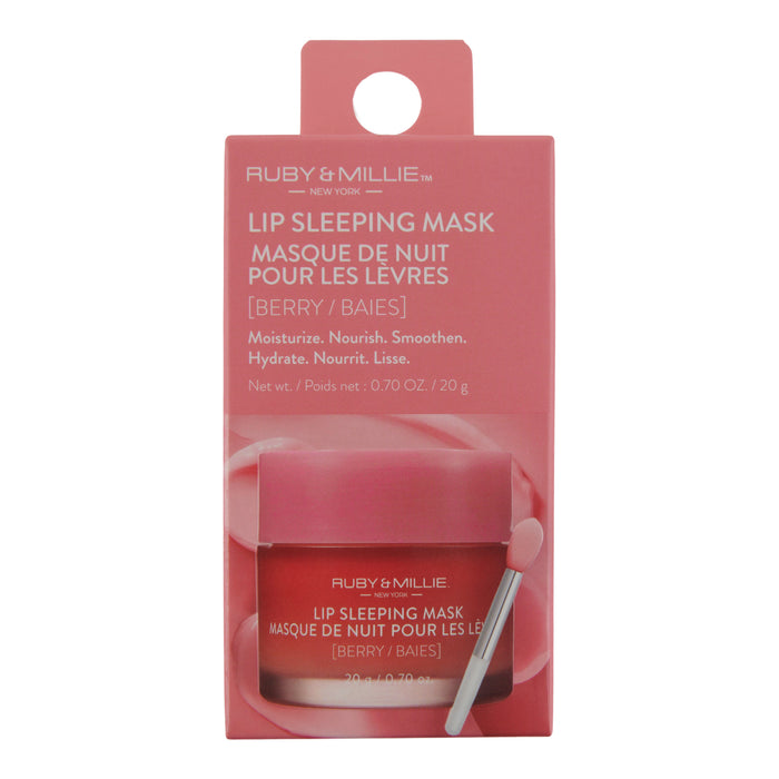 Masque de nuit pour les lèvres Ruby & Millie, baies