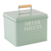 HomeStyles Dryer Sheet Container, Green, 7-in x 6-in x 5-in.