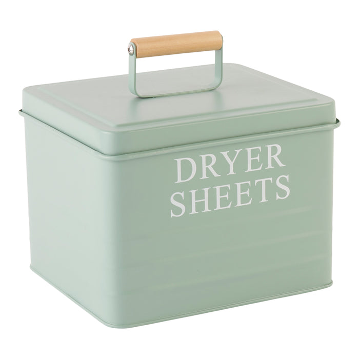HomeStyles Dryer Sheet Container, Green, 7-in x 6-in x 5-in.