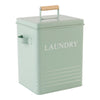 HomeStyles Laundry Container With Scoop, Green, 7-in x 6-in x 9-in.