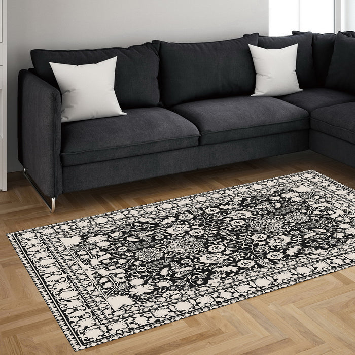 Washable Area Rug, 5-ft x 7-in.