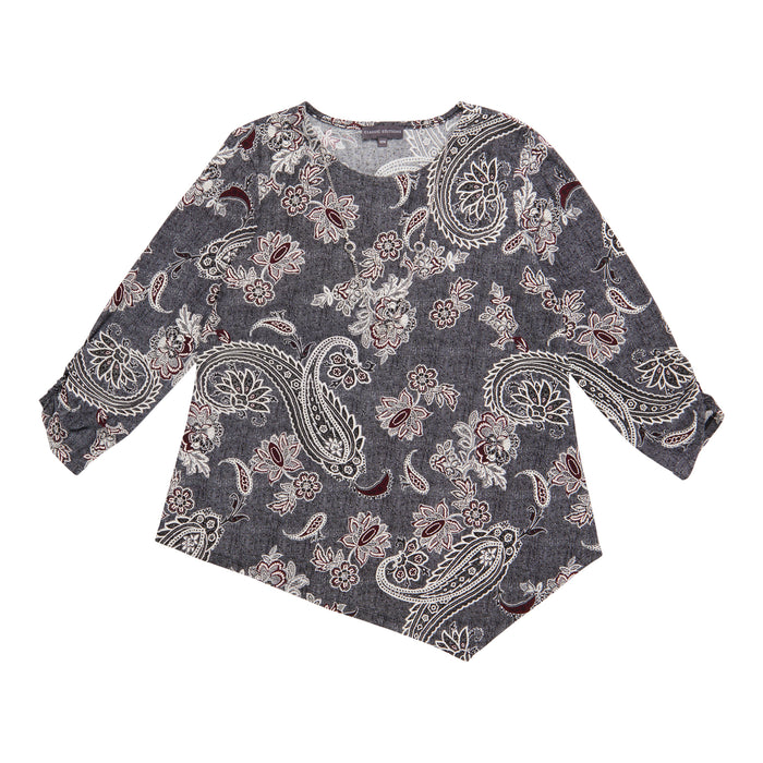 Classic Editions Women's Top with Necklace